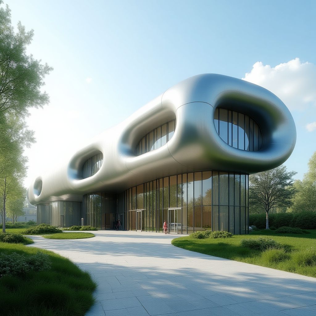 Metallurgy innovation center exterior