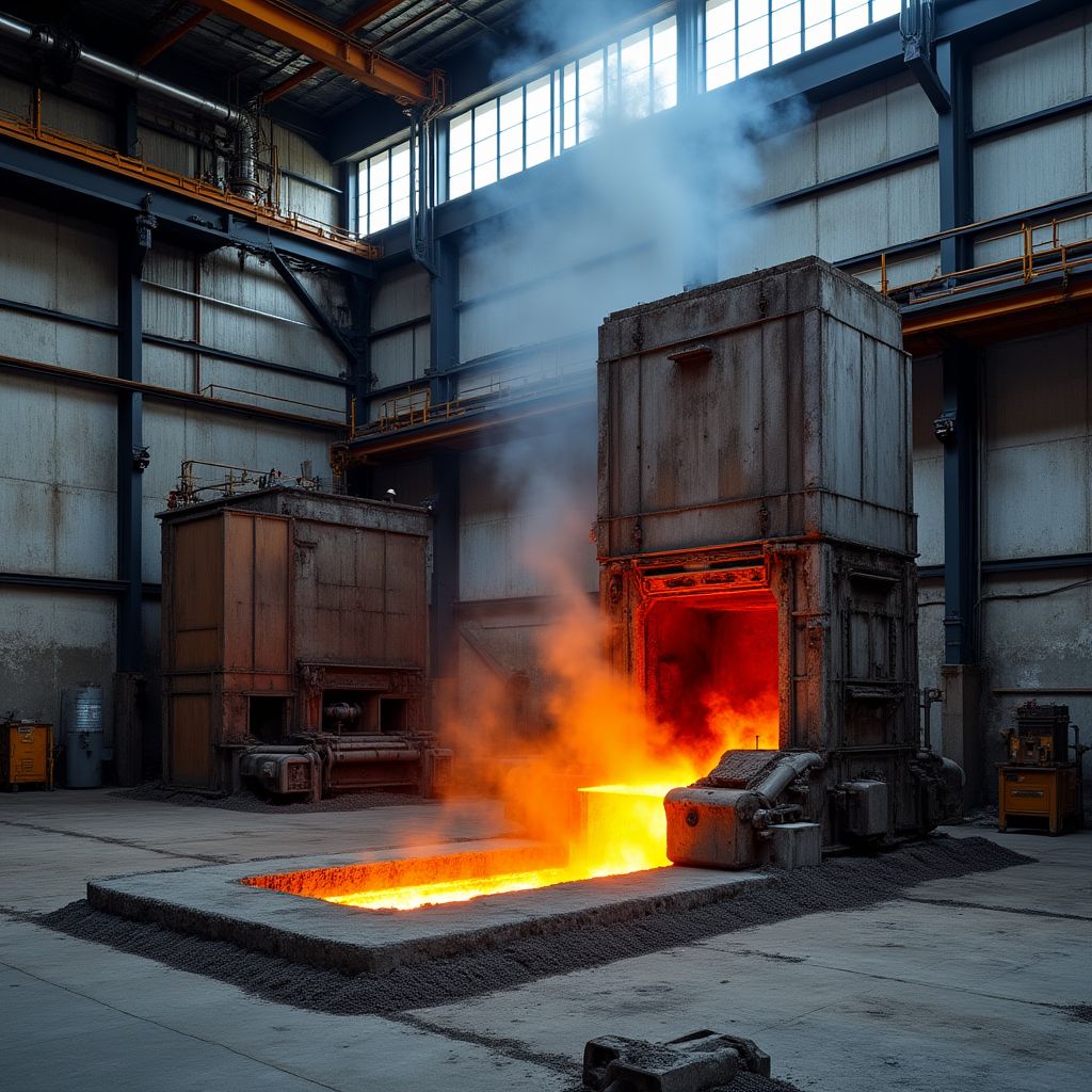 Zero-emission foundry
