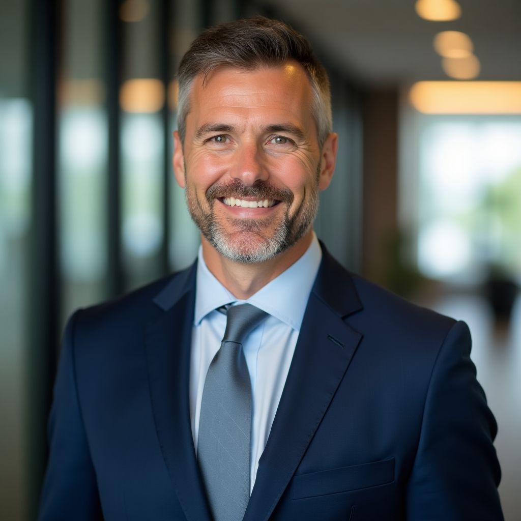 Portrait of CEO Richard Tanner